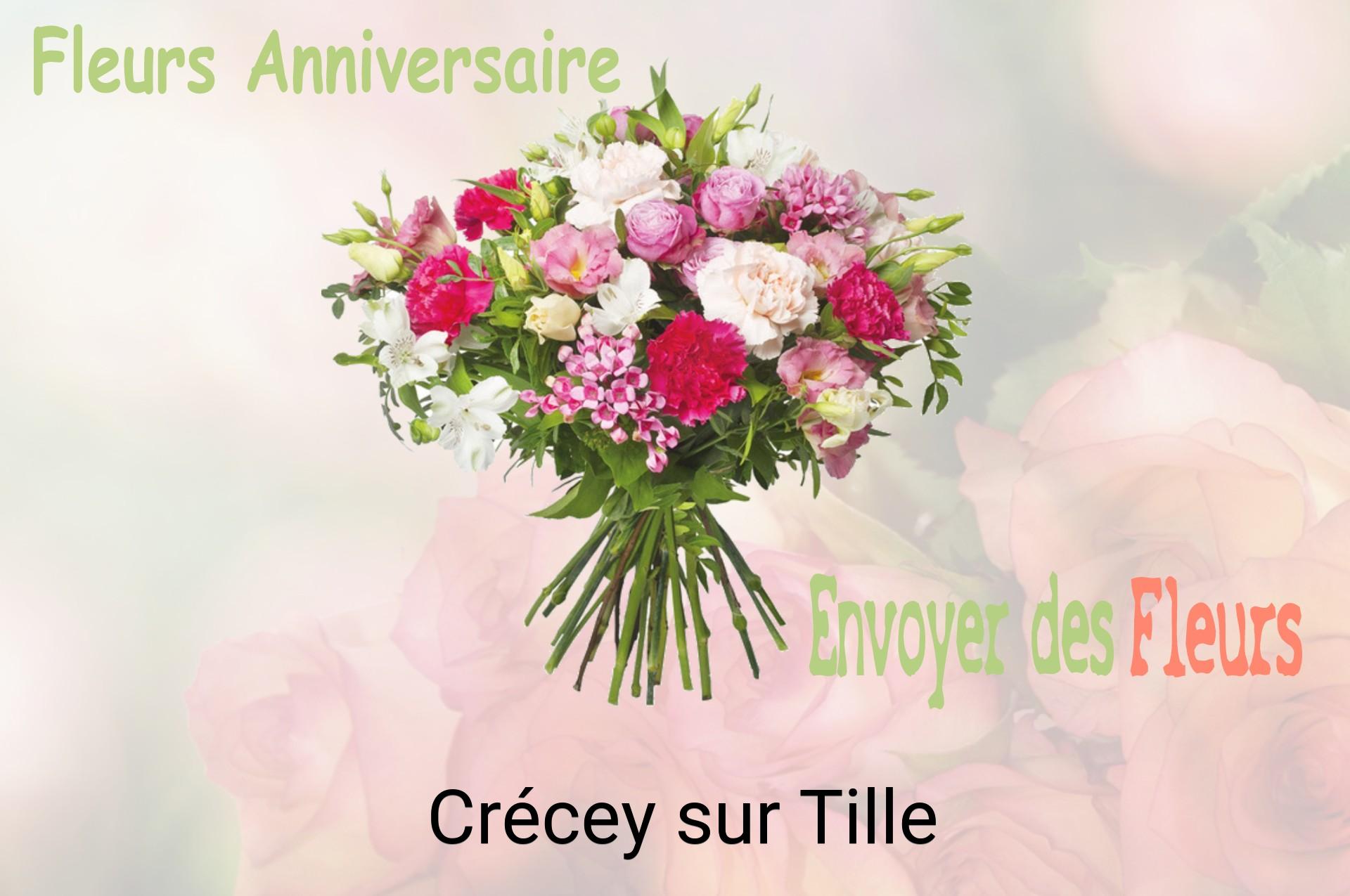 Bouquet de fleurs d’anniversaire livré à Crécey-sur-Tille